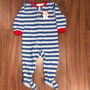 🛎Koala Kids Snowman Footie Pajamas (12 Months)